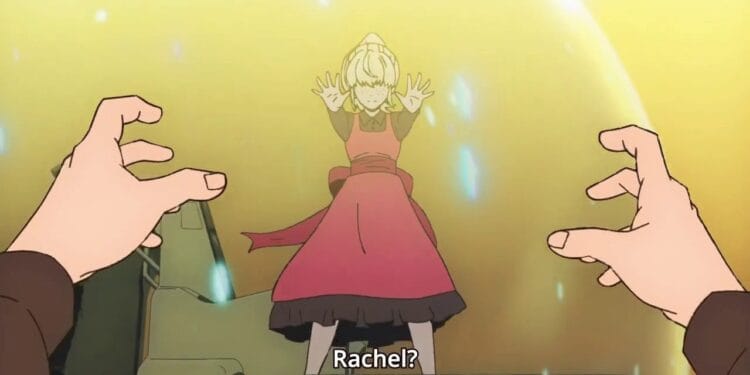 Rachel pushing Bam in Tower of God Anime Season1