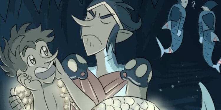 Castle Swimmer Chapter 16 Kappa with Queen Nee