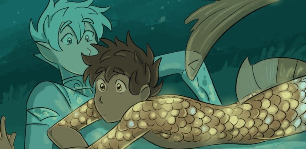 Castle Swimmer Webtoon Prince Siren and Kappa