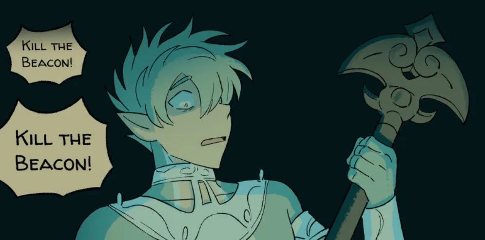 Prince Siren in Castle Swimmer Chapter 81