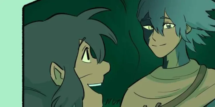 Mucku and Nethimir in Castle Swimmer Season 3