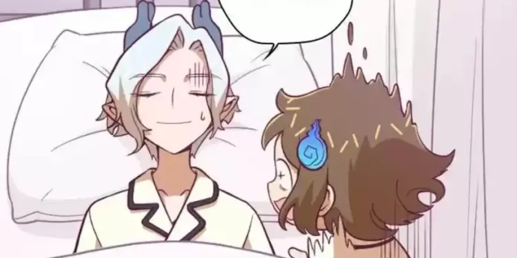 Mook and Aru in Refund High School Chapter 100