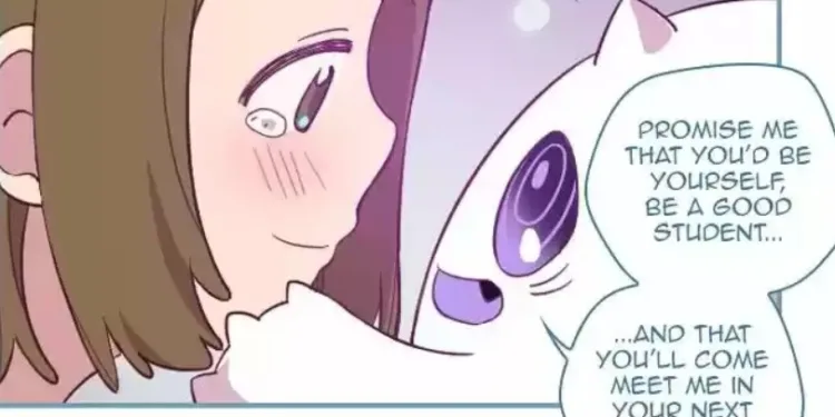 Aru and Cloudy in Refund High School Chapter 101