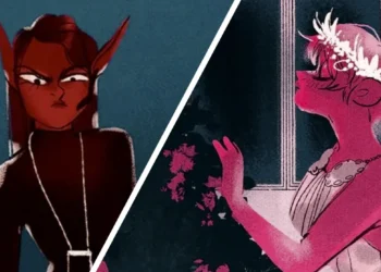 Lore Olympus Webtoon Persephone and Minthe