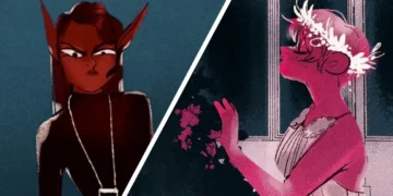 Lore Olympus Webtoon Persephone and Minthe