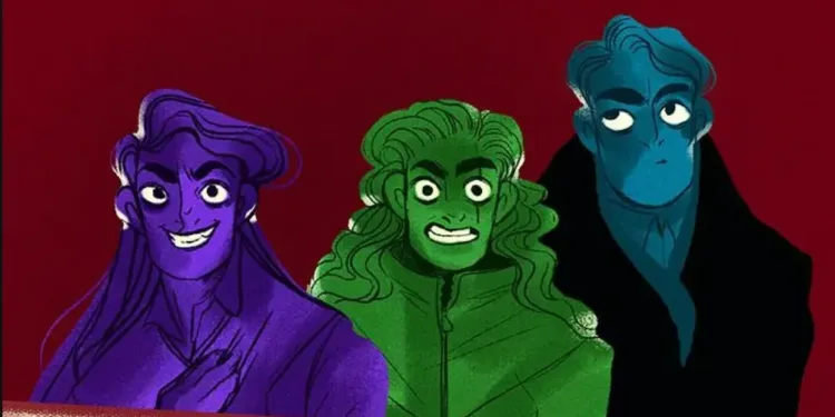 Lore Olympus Chapter 18: Zeus, Poseidon, and Hades