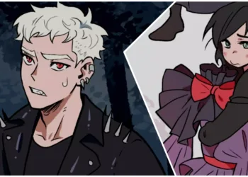 Morgana and Oz webtoon main characters