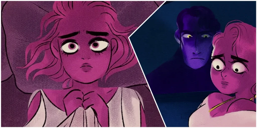 Lore Olympus: Apollo and Persephone