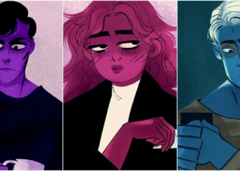 Lore Olympus: Apollo, Persephone, and Hades