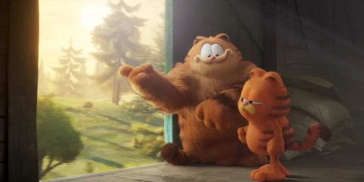 Animated Movie of 2024 The Garfield Movie