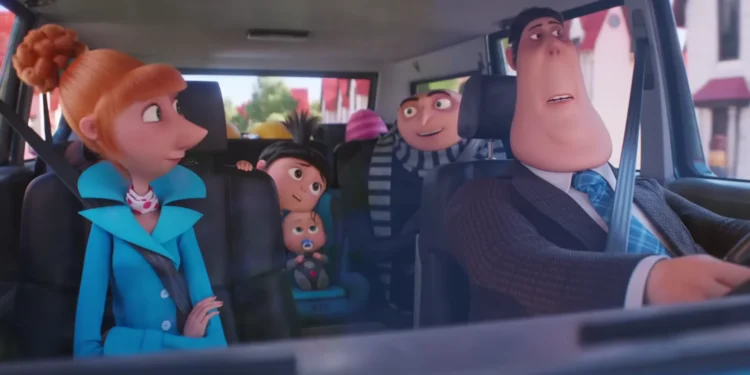 Animated Movie of 2024 Despicable Me 4