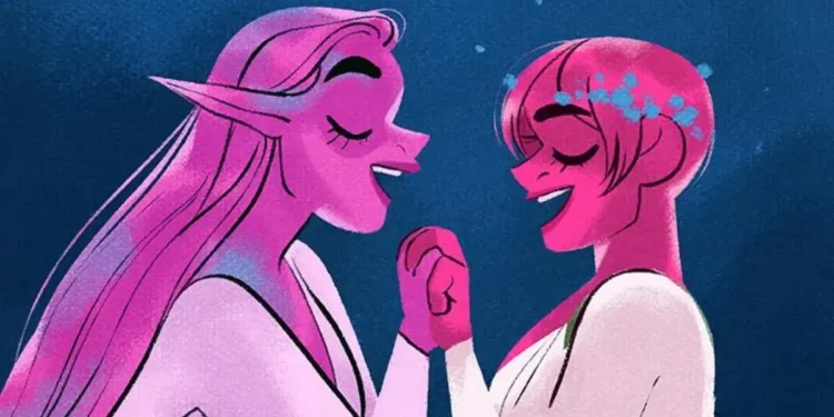  Lore Olympus Chapter 156: Kore's family is here