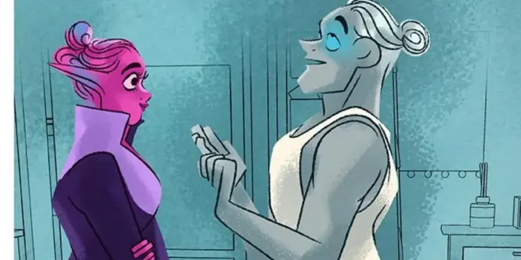 Lore Olympus Chapter 166: Everyone Going to Mortal Realm