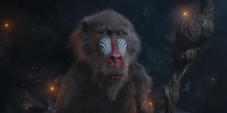 Rafiki age in Mufasa: The Lion King