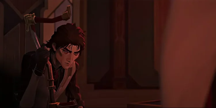Viktor's change in personality