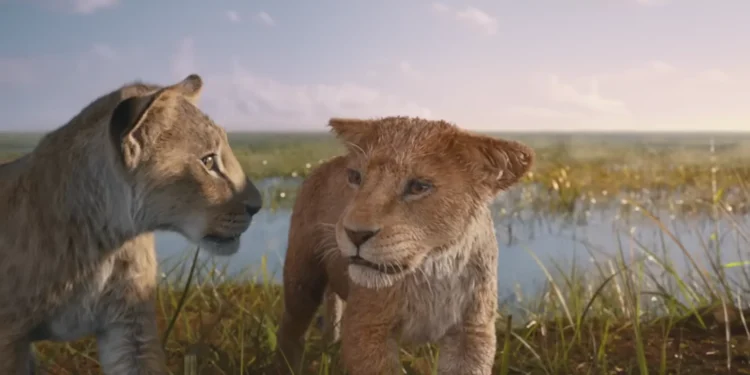 Mufasa and Taka in Mufasa: The Lion King trailer