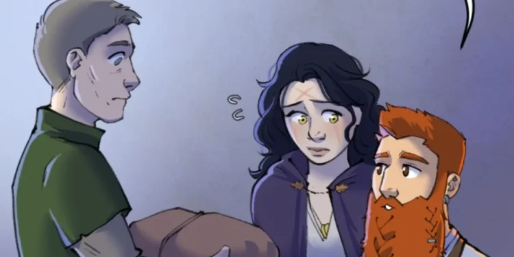 Brahm introduces Ivy to the villager