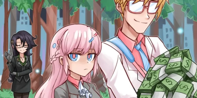 Doctor Albright and Bianca bringing back their money