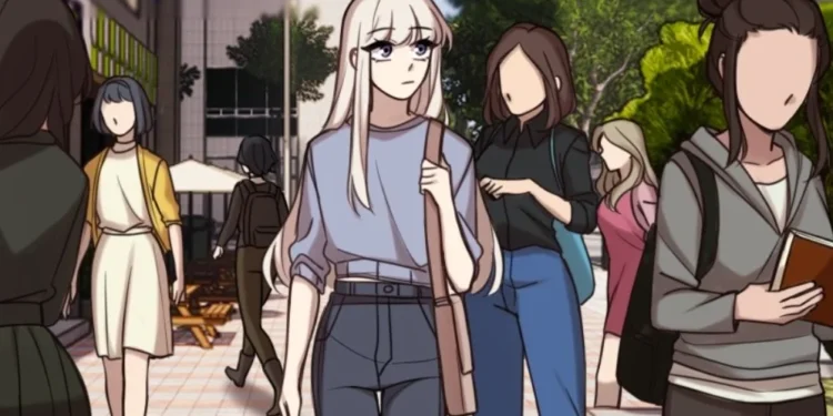 Hana looking for Nari and Yura