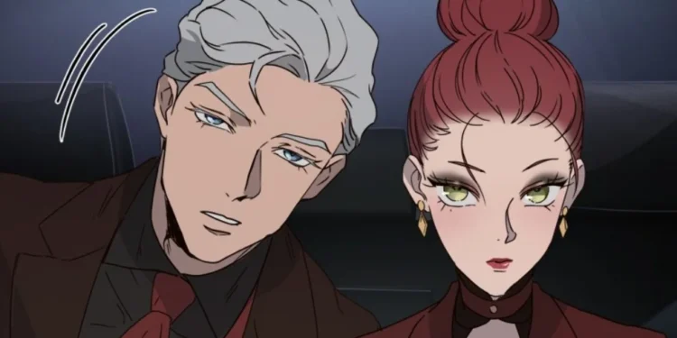 The Mafia Nanny Chapter 61: Gabriel and Davina in the car after escaping from the ball.