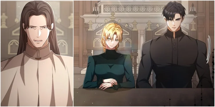 Cardinal Milode, Lady Liene, and Lord Tiwakan in Savage Proposal Chapter 21-25