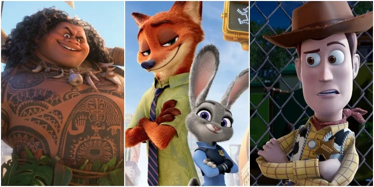 Disney Vs Pixar Characters