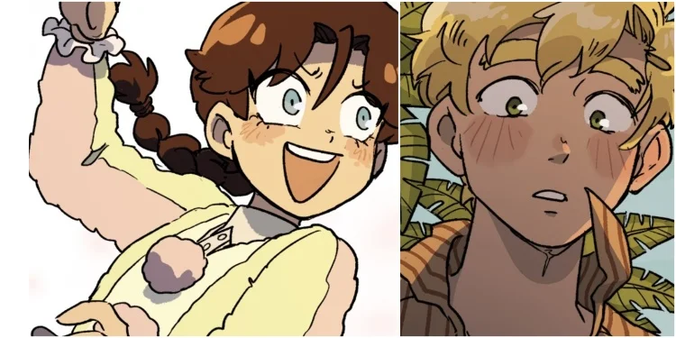 Julia and young Grandpa (Marionetta Chapter 25)