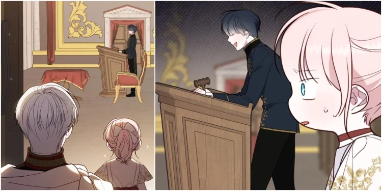 Mabel and Gustaf (Baby Tyrant Chapter 58)