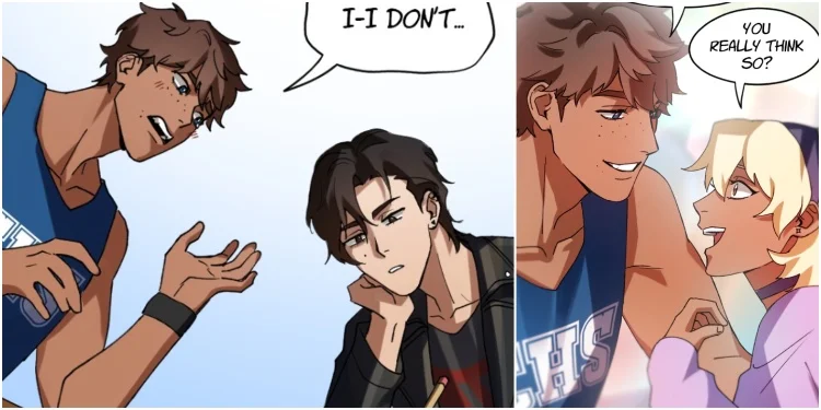 Mason, Cella, and Kieran in Love Bites