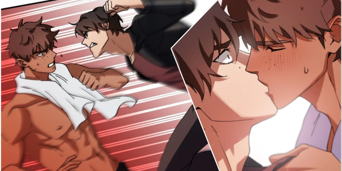 Mason and Kieran Kiss (Love Bites Chapter 8)