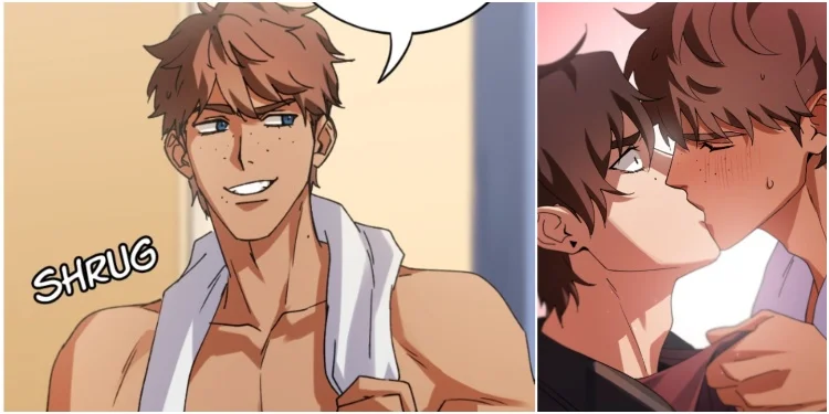 Mason and Kieran Kiss in Love Bites Chapter 8
