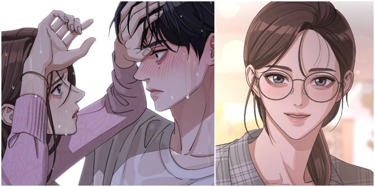 Mingyeong Kang and Iseop Tae (Iseop's Romance Chapter 15)