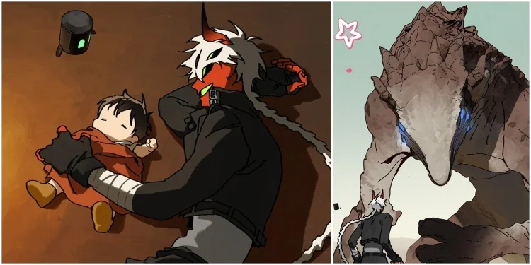 Mori and Ryder Bonding in On the Way to Meet Mom Chapter 5