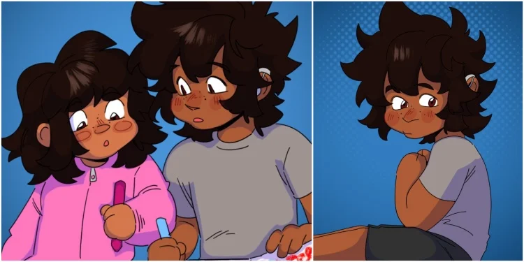 Sofia and Fern (Fern's Childhood in Not So Silent Chapter 18)