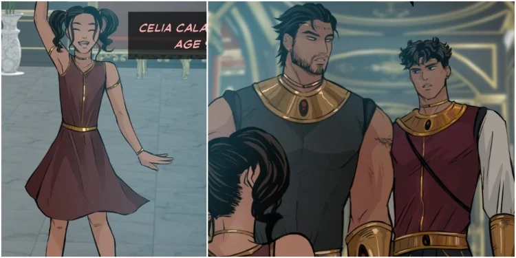 Celia, Antonio, and Vergas in Osora Chapter 64