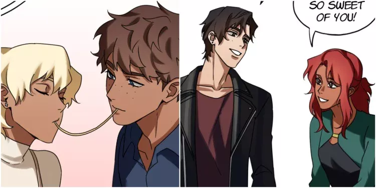 Cella, Mason, Kieran, and Maria in Love Bites Chapter 17