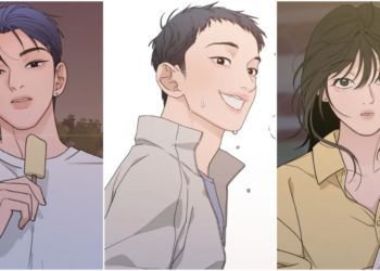 Cheong, Jiho, and Siru in My Lucky Strike Chapter 55-56
