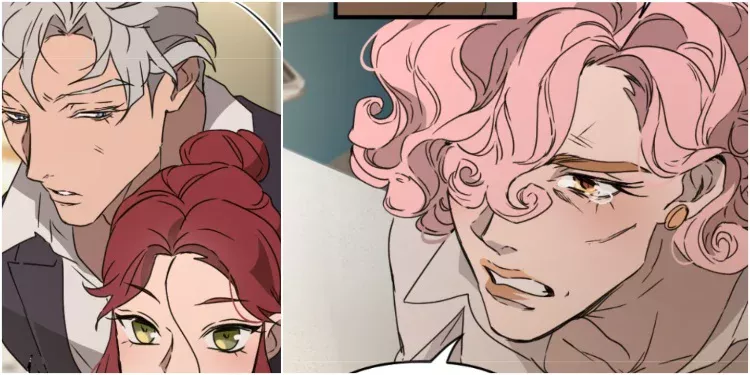 Gabriel, Davin, and Madame Lavigne in The Mafia Nanny Chapter 66
