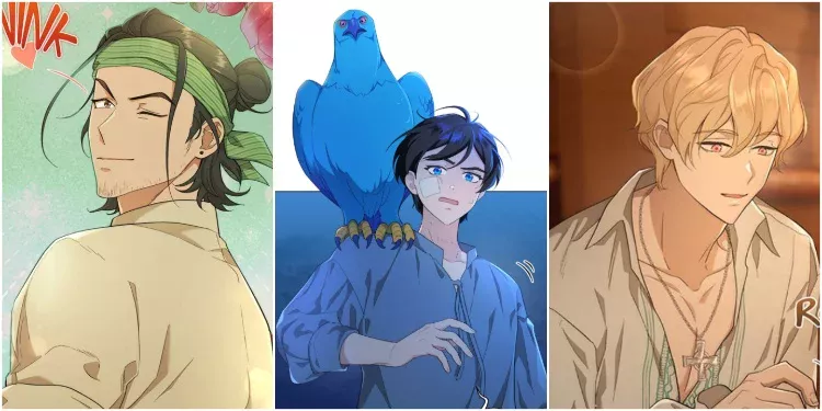 Johan, Lott, and Bredick in Seabird and the Wolf Chapter 1-10