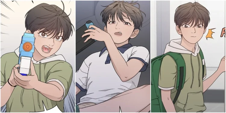 My Lucky Strike Characters - Gyeongdan-Siru’s Younger Brother