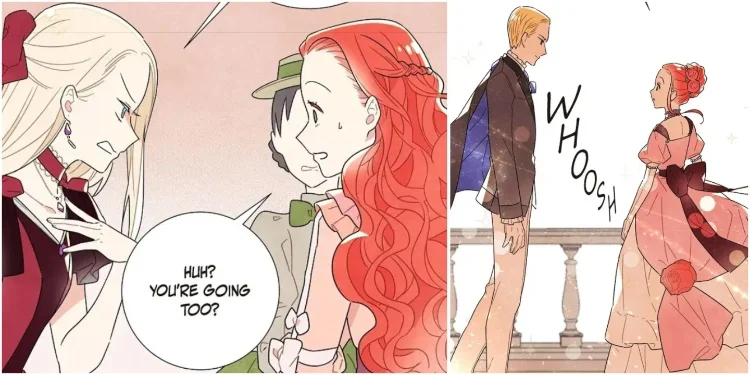 Rose, Ripley, and Zeronis in The First Night With the Duke Chapter 1-9
