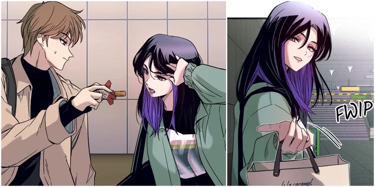 Yeo-un Lee and Hae-in Shin (My Bias Gets On the Last Train Chapter 1-10)