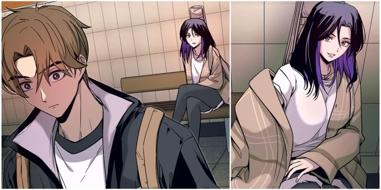 Yeo-un Lee and Hae-in Shin (My Bias Gets On the Last Train Chapter 1-10)