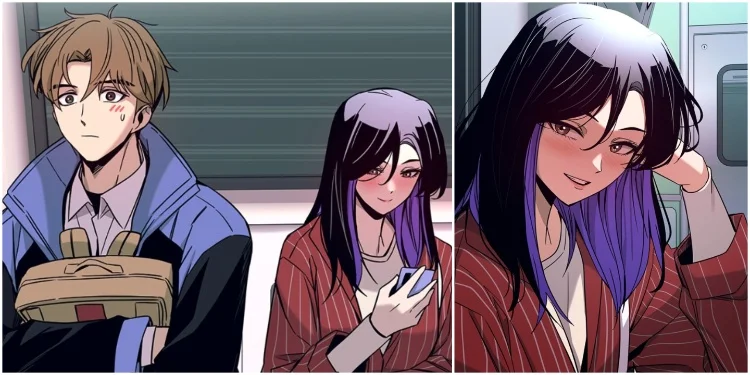 Yeo-un and Hae-in in My Bias Gets On the Last Train Chapter 1-10
