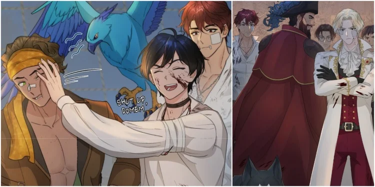 Characters of Seabird and the Wolf