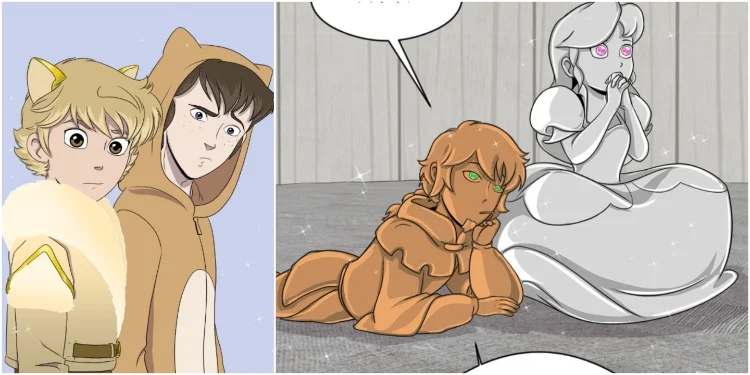 Chase and Deacon As Cats