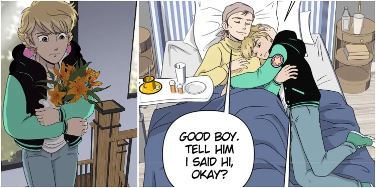 Chase and His Mom in Cinderella Boy Chapter 10-18