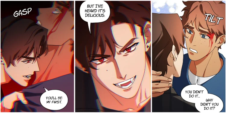 Kieran Bites Mason in Love Bites Chapter 22