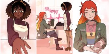 Rhia And Valerie in GL webtoon Love And Other Wicked Things Chapter 1-5