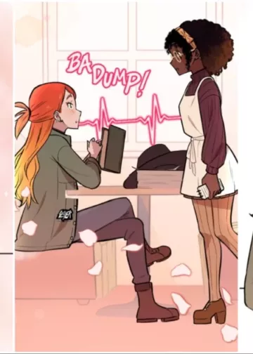 Rhia And Valerie in GL webtoon Love And Other Wicked Things Chapter 1-5